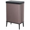 Curver Verto Pink 54 L Trash Can Push To Open
