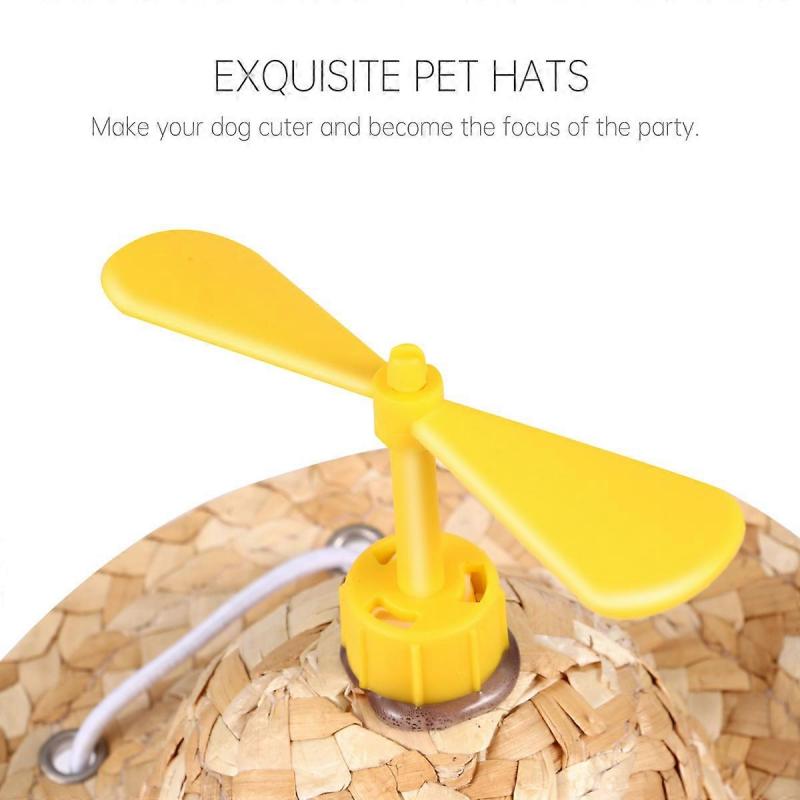 Assorted Color Pet Hats Head-Wears for Dress Up 4Pcs