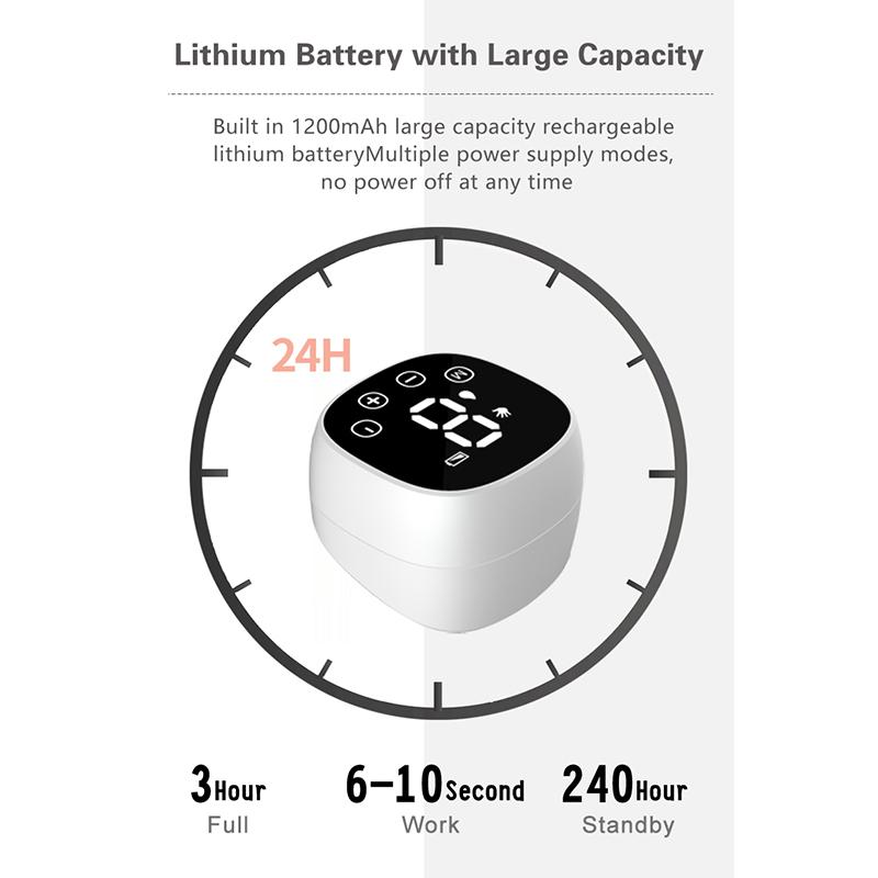 All-in-one Wireless Portable Electric Breast Pump with Strong Suction and Fully Automatic Milking Machine