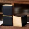 Sealed Tinplate Storage Jar With Bamboo Lid Spices Tank Container Kitchen Food Bottle Coffee Tea Caddy Iron box and square can