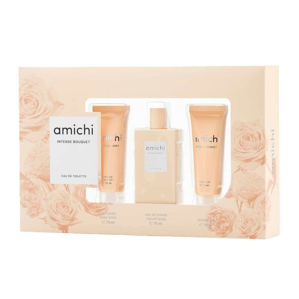 

Amichi Intense Bouquet Женский парфюмерный набор из 3 предметов TU прозрачный