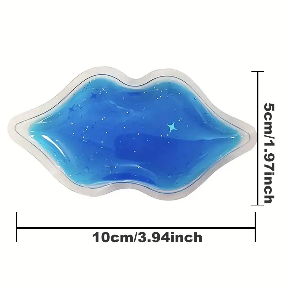 Okład lodowy na usta i oczy na urazy Żelowy okład lodowy Kompres ciepło-zimny Zmniejsza ból i obrzęk Relaks oczu Przeciwstarzeniowa podkładka do pielęgnacji ust