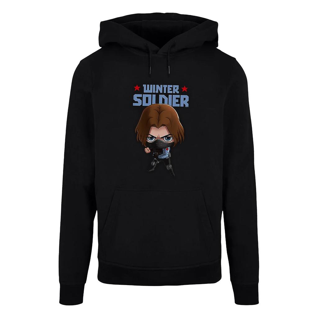 Marvel Damen Winter Soldier Bucky Toon Hoodie