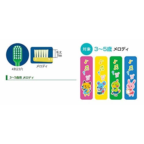 Ci Kids Toothbrushes, Melody Pattern, 24 Count