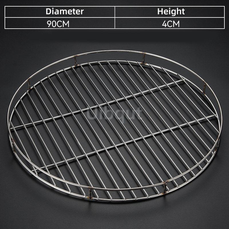 Extra Thick Meat Press Floating Meat Dedicated Rack Smoked Meat Rack Round Stainless Steel Steaming Rack Anti Burn Steamer Liner