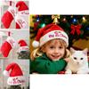 Christmas Plush Santa Hat And Stocking Set For Holiday Decor And Gift Bags