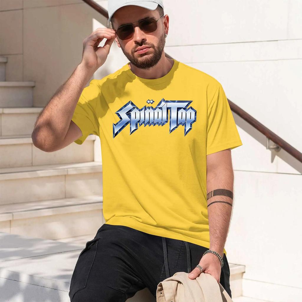 This Is Spinal Tap 2026 New Fashion Heavyweight Hot Selling Retro Printed Pattern Fun Round Neck Tshirt For Daily Comfort