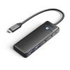 Hub Usb-C Orico Papw2Ac-C3 Stacja Dokująca 2X Usb-A 3.0 + 2X Usb-C 3.0 - Czarny