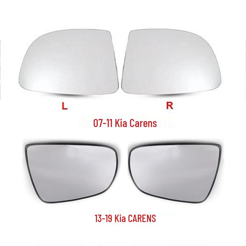 Pro 07-19 Kia Carens Výměna vyhřívaného skla bočního zrcátka