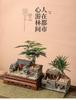 Retro Farmhouse Courtyard Miniature: Nostalgic Desktop Bonsai Decor for Living Room