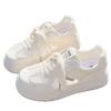 Ballet Style Puff Little White Shoes Women's Summer New Mesh Thin Lightweight with Skirt Bread Shoes