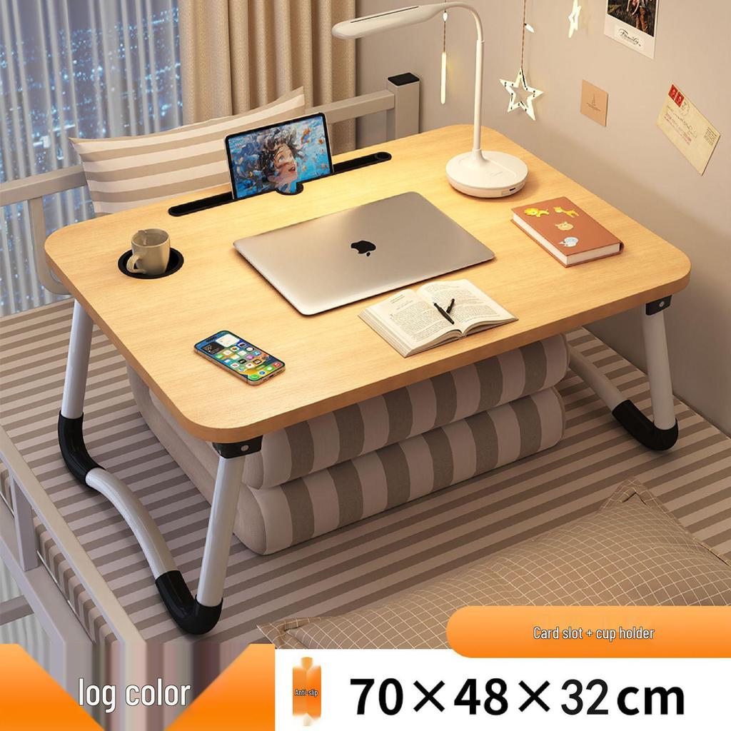 Foldable Bedside Computer Desk for Home, Bedroom, Bay Window, Dorm, or Study
