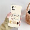 Phone Case For Samsung A15 A13 A35 A55 A51 A71 A41 A31 A21S A03S A05 A17 A23 A25 A33 A53 A73 5G A07 4G Clear Cover Cat Fishing