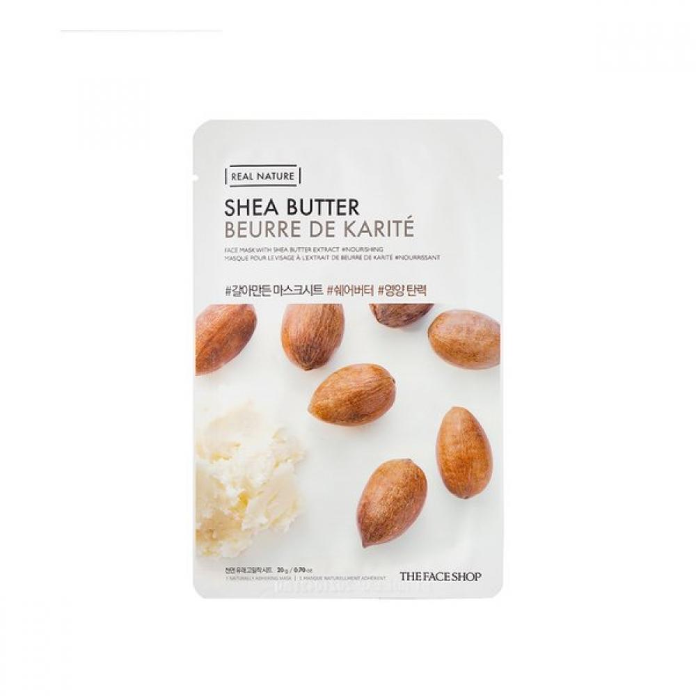 

[the Face Shop] 1 лист маски для лица с маслом ши