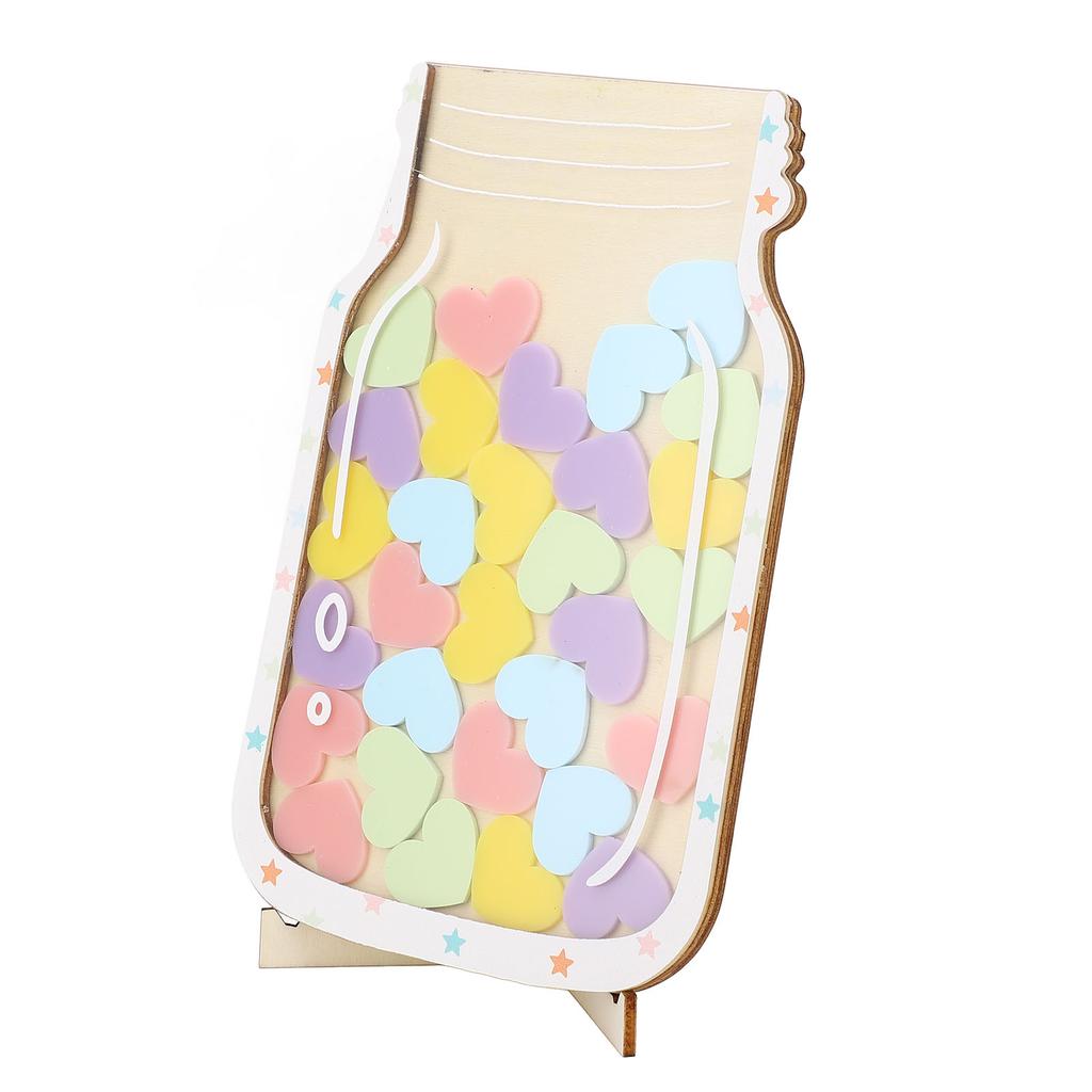 Reward Jar for Kids Solid Wood Magnetic Positive Behavior Incentive Toddlers Potty Training Reward