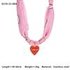 Colorful Collarbone Chain Cool Style Clavicle Chain New Scarves Necklace  Girls