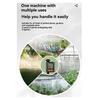 AT19-Watering Garden Irrigation System 5M-30M Outdoor Misting Cooling 1/4"' Atomizer Nozzles 4/7Mm Hose For Patio Greenhouse