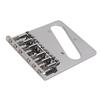 6 Saddle Electric Guitar Bridge L Shape Design Saddle Bridge Hardtail Bridge  For Electric Guitar