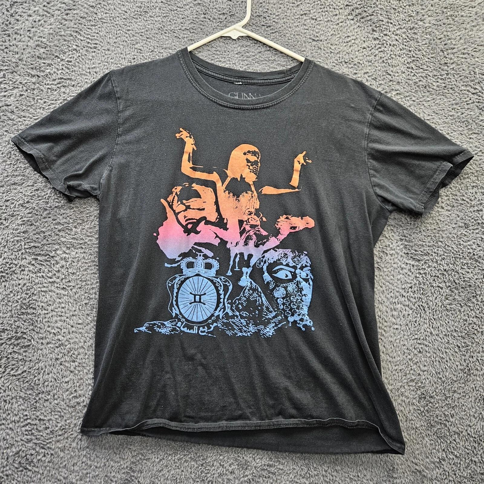 

GUNNA Skybox Song Graphic 100% Cotton T-shirt Mens Tees Top 2 Sided Black Cotton Men L 2XL
