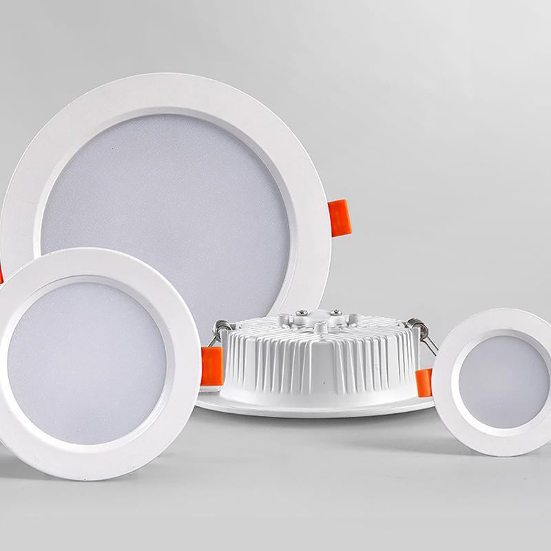 Bevegelsessensor Spot Led Downlight Lamparas 220V Taklys 7/10/20/25/30W Varm/Kald Hvit Panellys For Gang Trappe Depot