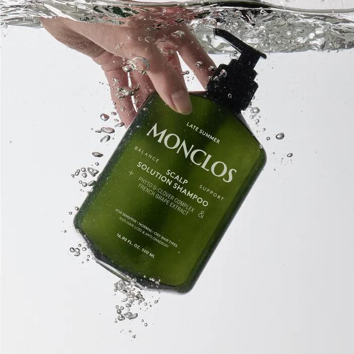 Monklos_[Haarausfalllinderung/fettige und empfindliche Kopfhaut] Kopfhautlösung Shampoo 500ml