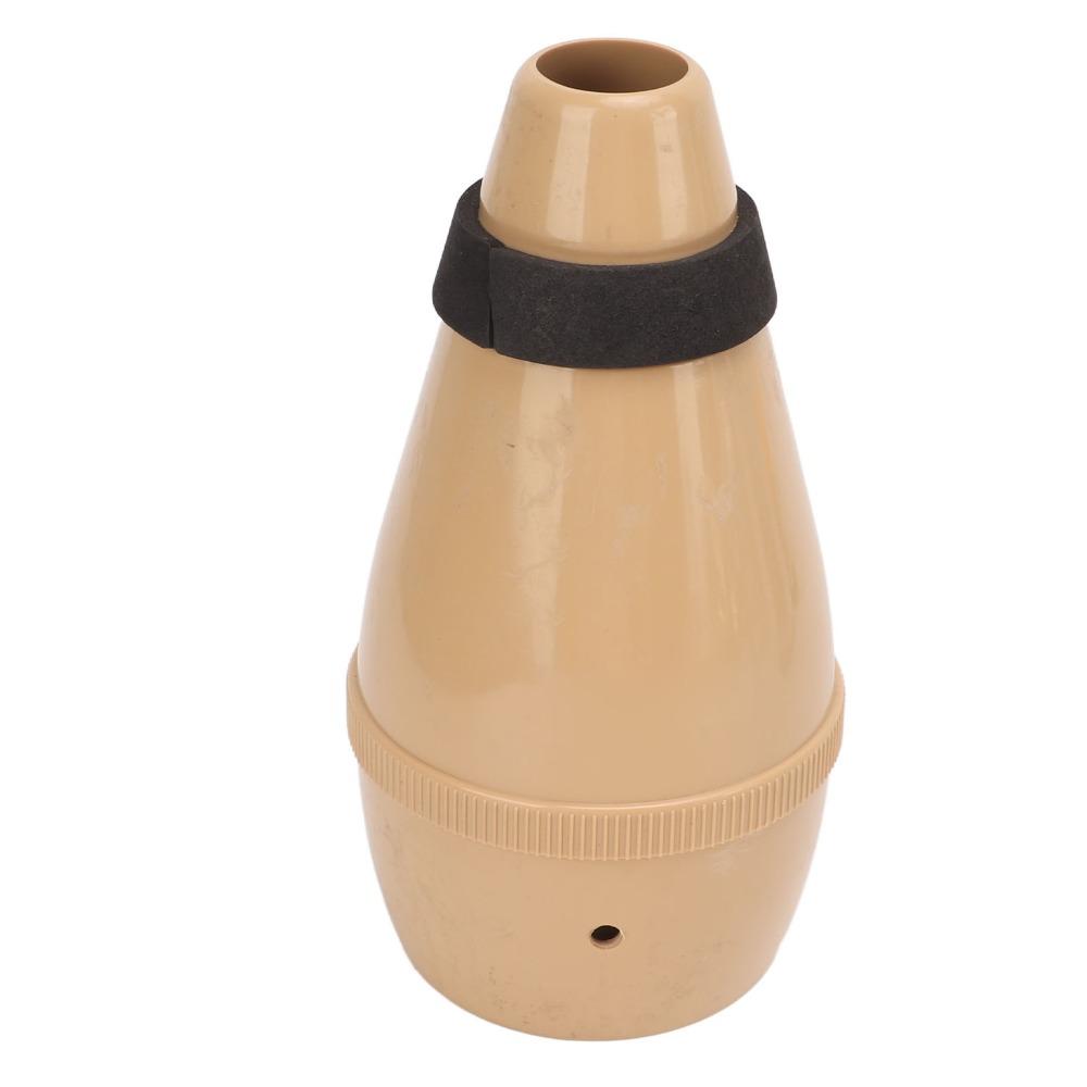 Wood Color Trumpet Practice Mute ABS Material Trumpet Straight Mute For Trumpet Practice