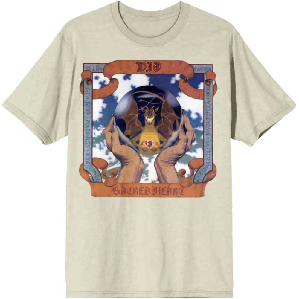 Dio  Sacred Heart  Natural T shirt - NEW Unisex T-Shirt XXXL