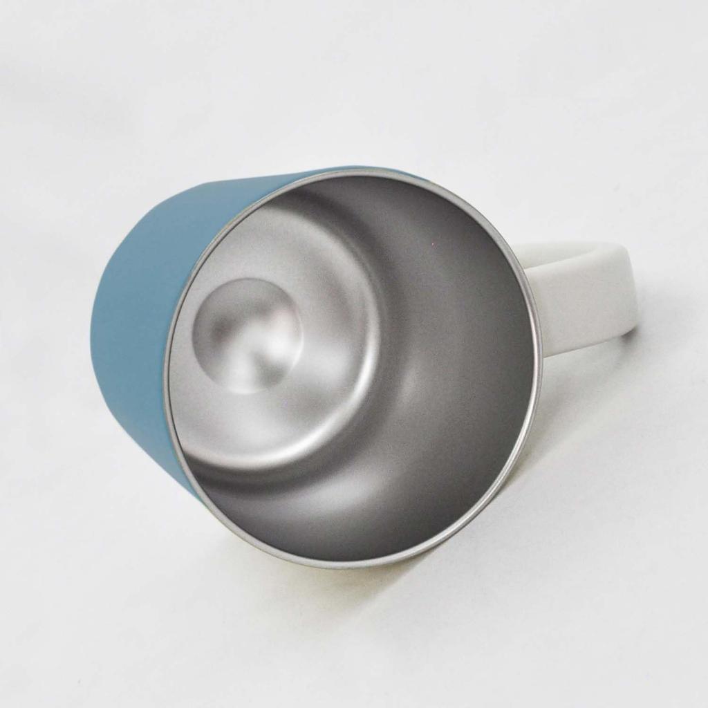 Skater Thermal Insulated Stainless Steel Mug with Lid Vacuum Insulated Double Layer Ocean Blue 330ml STMG4N-A