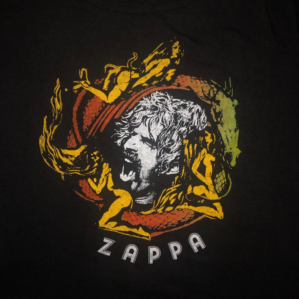 Frank Zappa Short Sleeve Cotton Gift For Fan Black All Size Shirt Unisex T-Shirt XXL