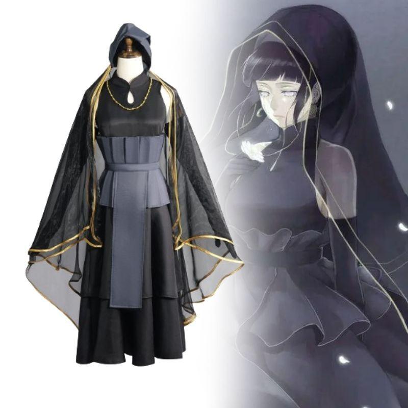 Premium Polyester Hinata Hyuga Cosplay Outfit For Anime Roleplay
