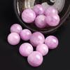 Kunzite Round Beads DIY Handmade Purple Bracelet with Cat's Eye Effect