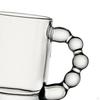350ml Clear Glass Water Cup with Handle Drinkware Large Capacity Novelty Drinking