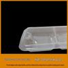 Square Latching Two-Compartment Takeaway Container