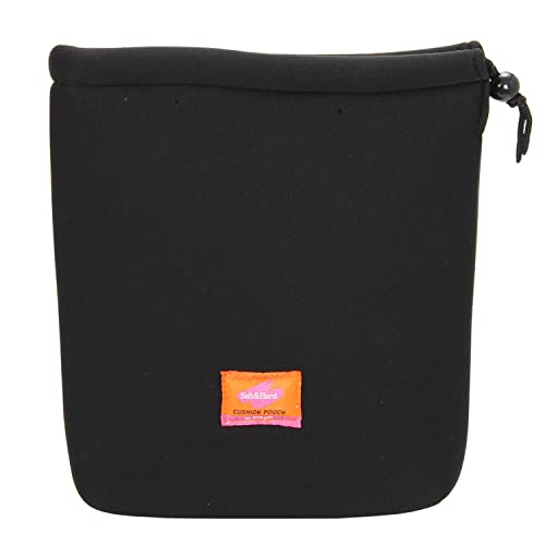 Etsumi Camera Case Camera Pouch Extra Thick Cushion Lens Pouch F2.8L 10mm Thick Urethane Shockproof Shock Absorption Protection Lightweight Black