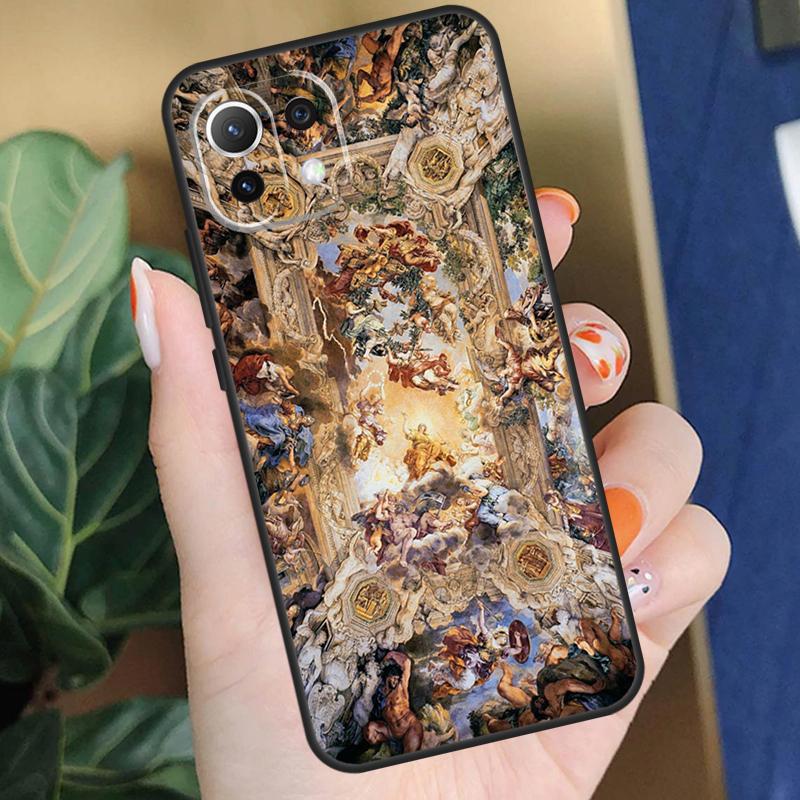

Художественный чехол Микеланджело для Xiaomi 15 14 Ultra 13T 14T 15T Pro 17 Pro Max POCO F8 F7 F5 F6 X5 X6 X7 Pro Чехол POCO F7