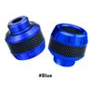 Universal 2Pcs Aluminum Alloy Motorcycles Falling Protector Explosion-proof Frame Slider Front Fork Cups Sliders Falling Crash