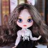 Icy Fortune Days 30cm BJD Doll with Interchangeable Eyes and Wig, Practice Doll, 4 Colors Available