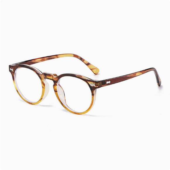 

Up Tea Striped Down Tea -Blue Light C46 Glasses One Size