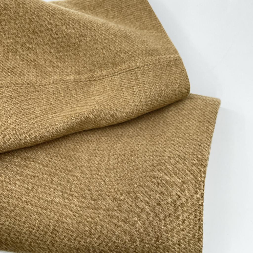 HERNO Brown x Green 100% Wool Soutien Collar Coat coat 52 Brown/GreenUsed