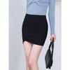 Spring Summer High Waist Bodycon Skirt With Side Slit For Office And Casual Wear