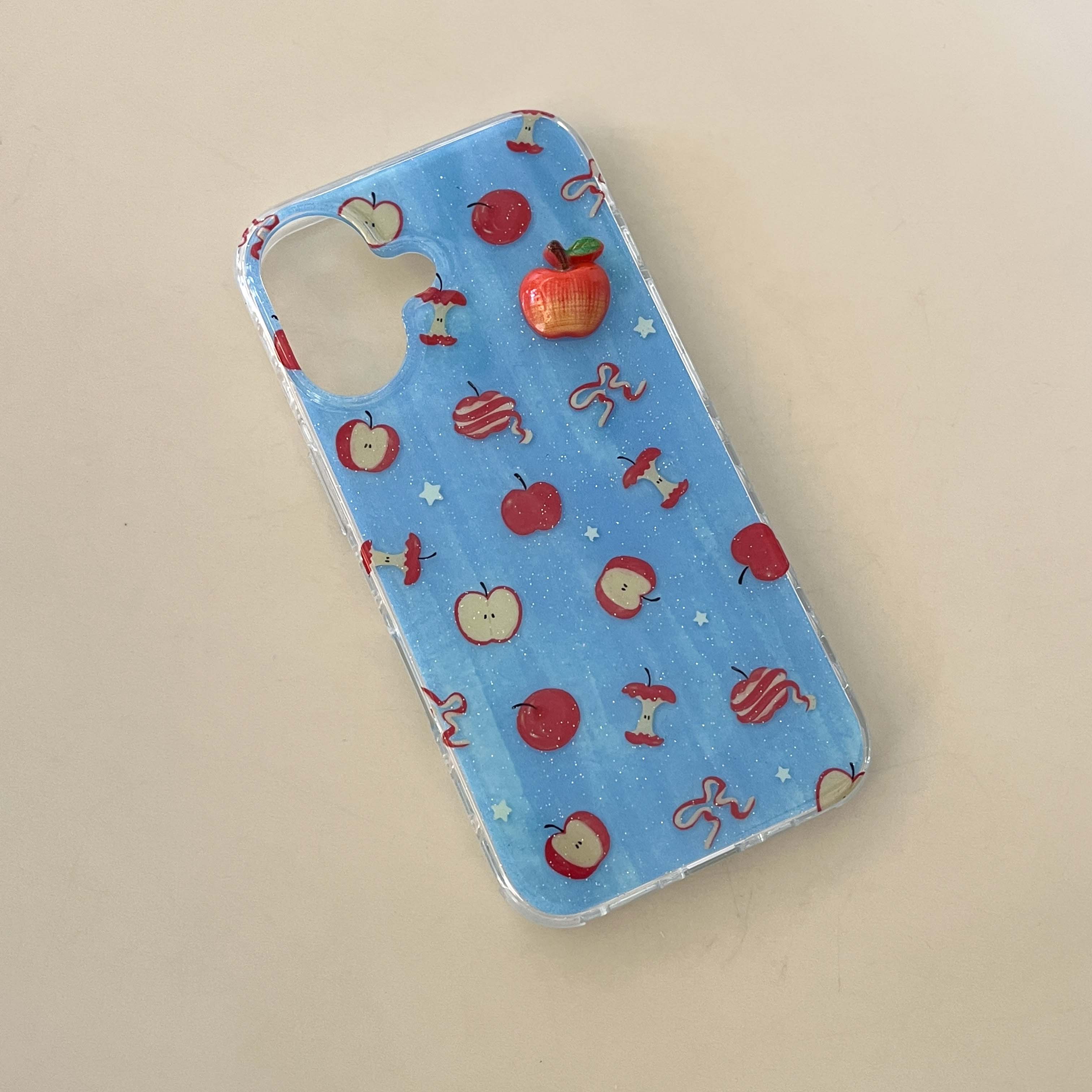 

Ins fruit shell imd 3D cartoon relief phone case for iphone 15 13 promax 14 16 pro max cute back cover pendant capa for iphone 13promax