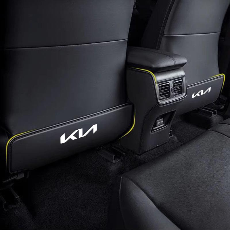Mata ochronna na oparcie fotela samochodowego Zapobiega zabrudzeniom Nakładka przeciw kopaniu Akcesorium Dla KIA Sportage Ceed Sorento Cerato Optima Rio Soul K5 Stonic