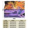 New DBZ Super Knitted Blanket Beerus and Goku Flannel Throw Blanket Bedding Couch Decoration Ultra-Soft Warm Bedspreads,