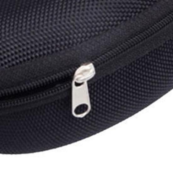 Casual Portable Zipper Sunglasses Clam Shell Case Glasses Protector Hard Box