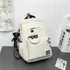 Schoolbag New Student Backpack Campus Sports Leisure Style Trend Korean Edition Large Capacity Middle and High School Student Backpack