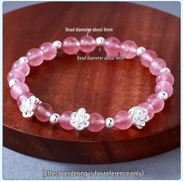 S925 Sterling Silver Retro Flower Beads: Wealth-Attracting Spacer for DIY Bracelets