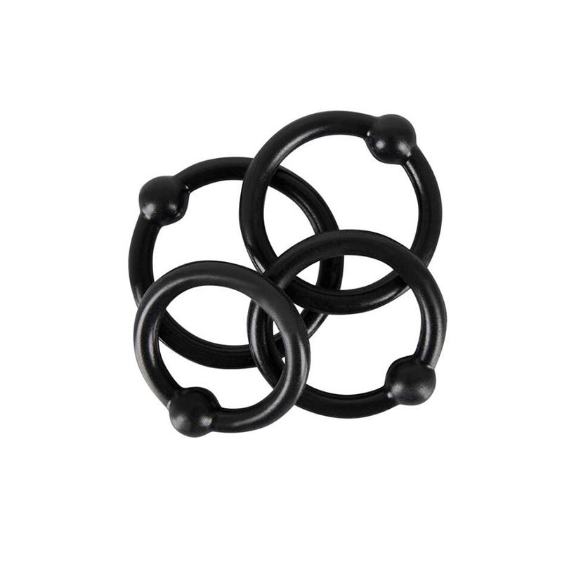 4PCS/Set Delay Ejaculation Cock Rings Penis Sleeve Trainer Ring Lock Penis Ring Reusable Erection Tools Sex Toys for