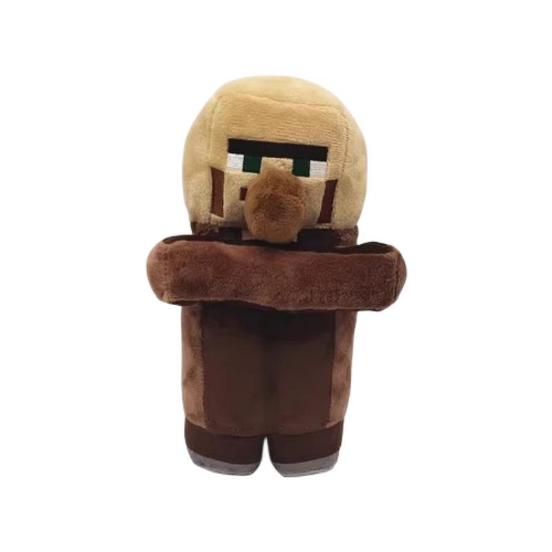 Action Figure Minecraft Creeper Peluche Zombie Seduto Peluche Volpe Panda Bambola Regalo per Bambini