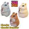 Needoh Chonky Cheeks Hamster Shaped Sensory Toys Relief Squishy Toy Relief Fidget Toys Adults Collectable