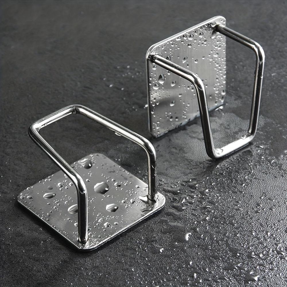 Stainless Steel Kitchen Sink Shelves, Sponge Stands, Sticky Drain Dry Racks, Kitchen Wall Hooks, Accessories, Storage Organizers